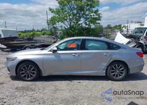 2022 Honda Accord Ex-L из США, поврежденный, VIN 1HGCV1F52NA027694